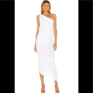 Norma Kamali Diana Gown in Snow White